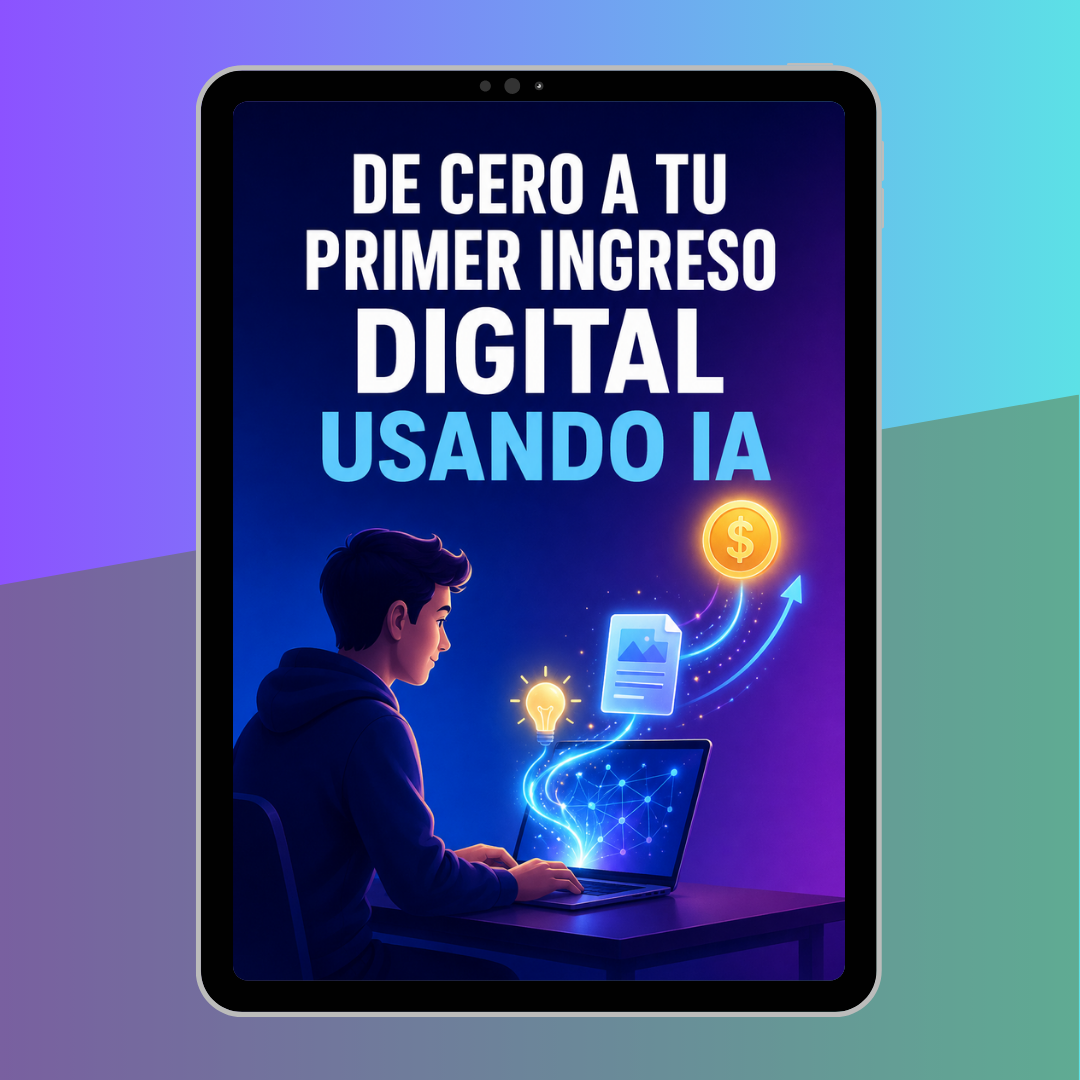 ✨ De Cero a tu Primer Ingreso Digital usando IA